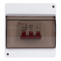 Корпус пластиковый 6-модульный навесной Enext e.plbox.stand.n.06k