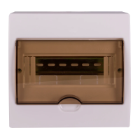 Корпус пластиковый 8-модульный навесной Enext e.plbox.stand.n.08k